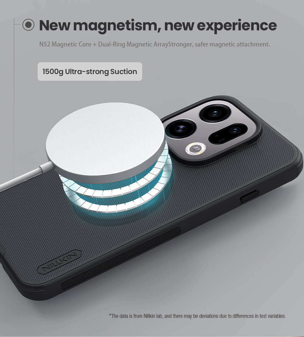 Nillkin Super Frosted Shield Pro Magnetic Matte cover case - Oppo Find X9