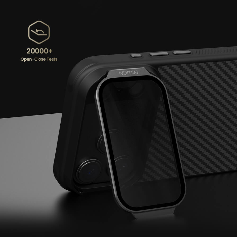 Nillkin CarboProp Magnetic MagSafe Transparent Lens Guard Edition Aramid fiber armor case - Apple iPhone 17 Pro Max