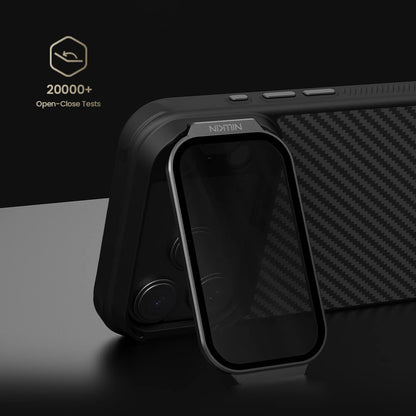 Nillkin CarboProp Magnetic MagSafe Transparent Lens Guard Edition Aramid fiber armor case - Apple iPhone 17 Pro Max