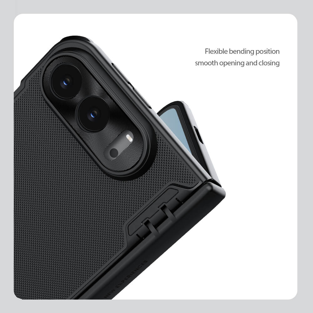 Nillkin Super Frosted Shield Fold Magnetic Matte cover case - Apple iPhone Duo