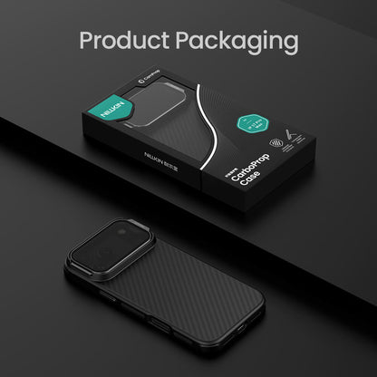 Nillkin CarboProp Magnetic MagSafe Transparent Lens Guard Edition Aramid fiber armor case - Apple iPhone 17 Pro Max