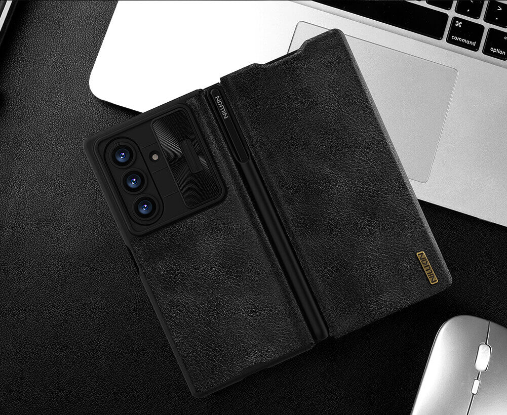 Nillkin Qin Pro Leather case S-PEN version - Samsung Galaxy Z Fold 7