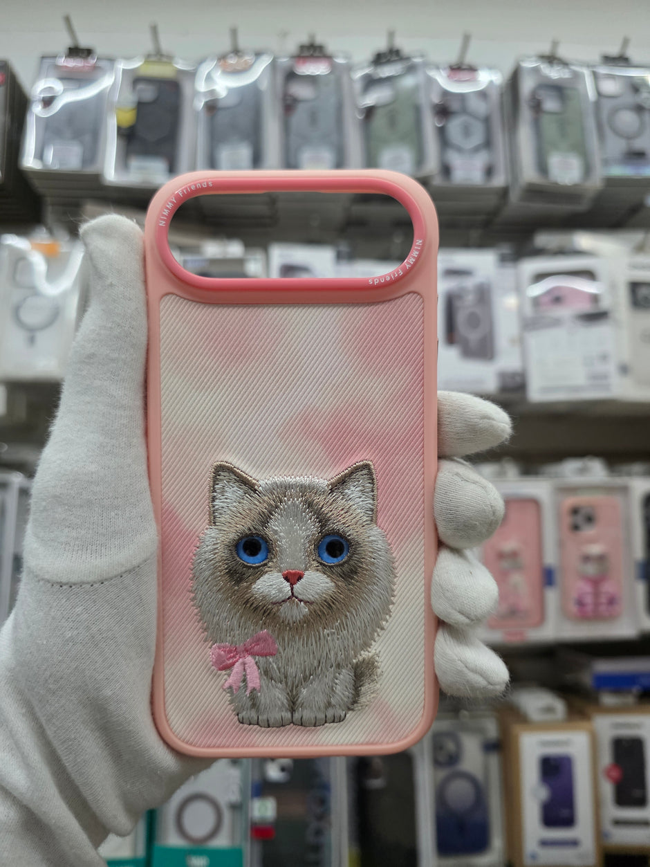 Nimmy New Big Eye Cute Pets 2.0 Series For iPhone 17 Air Back Cover