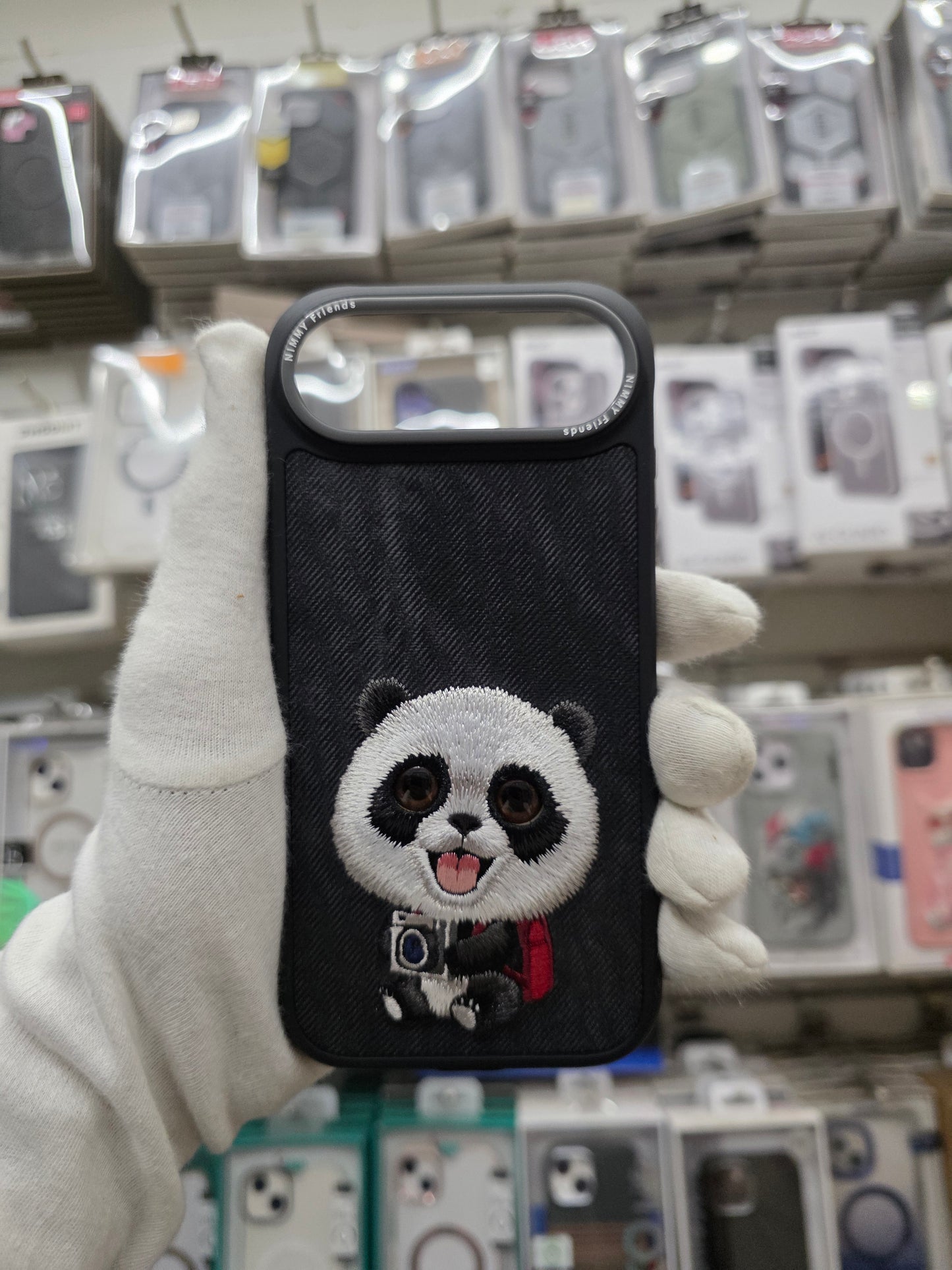 Nimmy New Big Eye Cute Pets 2.0 Series For iPhone 17 Air Back Cover