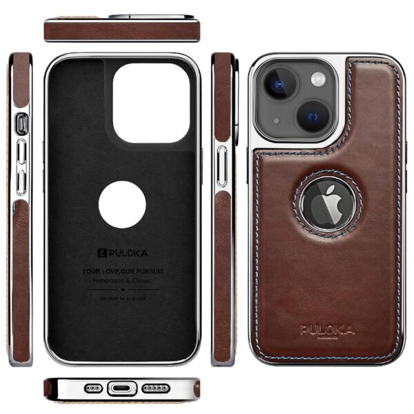 PULOKA Classic Leather - iPhone 15 Plus Back Cover