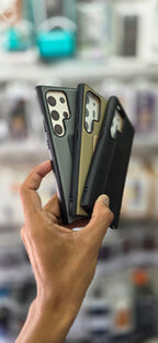 X-LEVEL Stealth Knight Leather Case - Samsung S24 Ultra