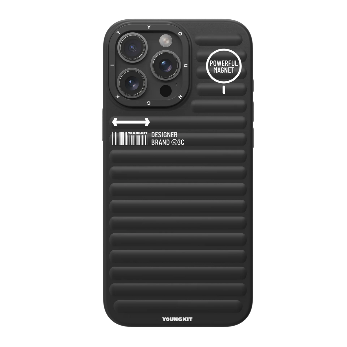 Youngkit True Color Luggage Phone Case - iPhone 16 Pro Max Back Cover