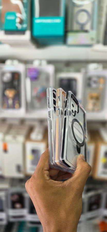 SRP MagSafe With Stand Transparent Case - Samsung S25Ultra