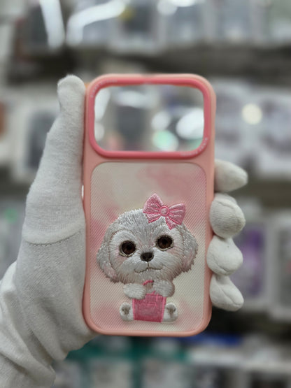 Nimmy New Big Eye Cute Pets 2.0 Series For iPhone 17 Pro Max Back Cover