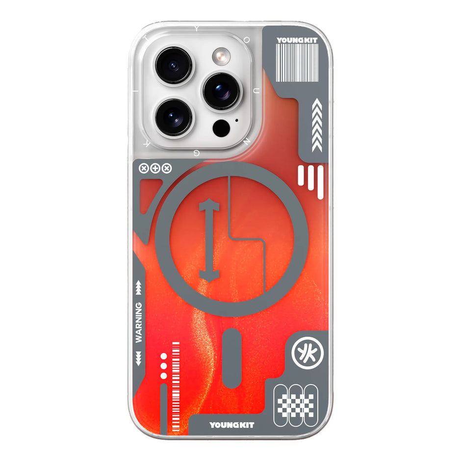 YOUNGKIT Cyberpunk Series - iPhone 15 Pro Max Back Cover