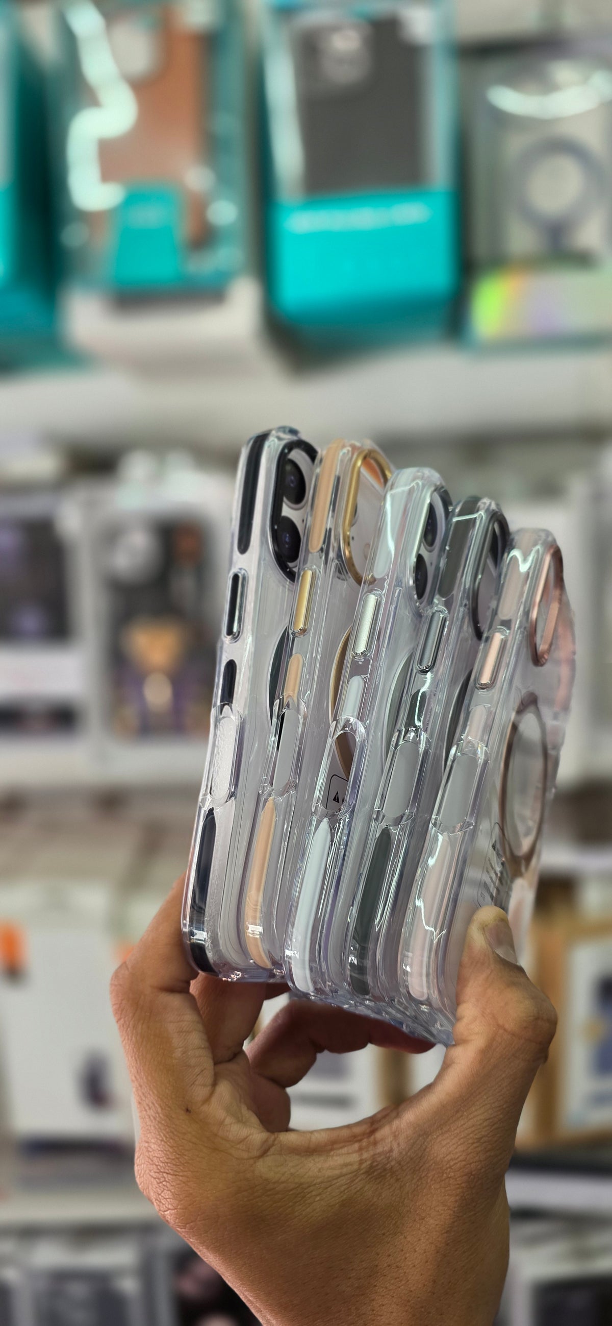 SRP MagSafe With Stand Transparent Case - iPhone 16 Plus Back Cover