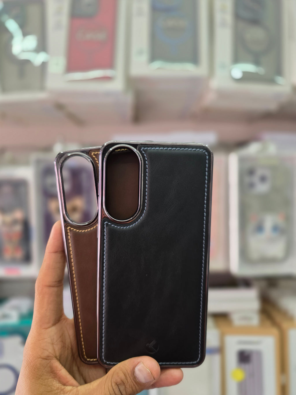 KDM Lux Leather Classic Series - Samsung S25 Edge