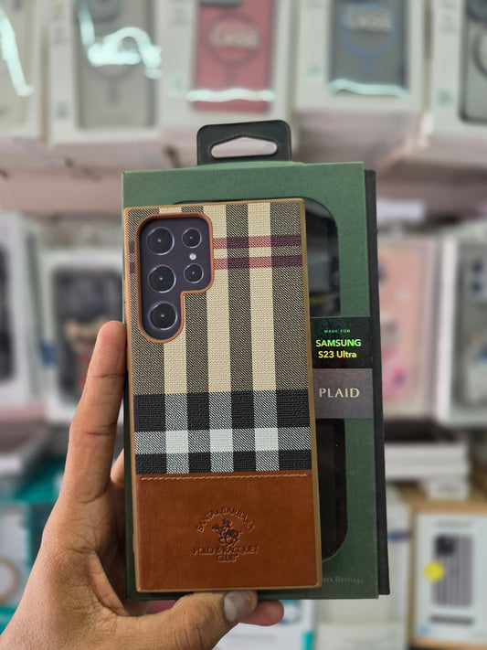 Santa Barbara Plaid - Samsung S23 Ulta