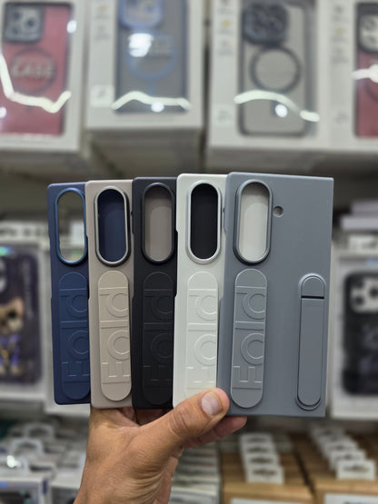 Stand Wrist Strip Case With Glass - Samsung Z Fold 7