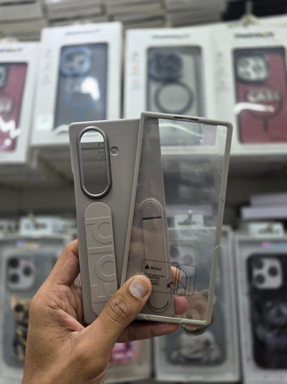 Stand Wrist Strip Case With Glass - Samsung Z Fold 7