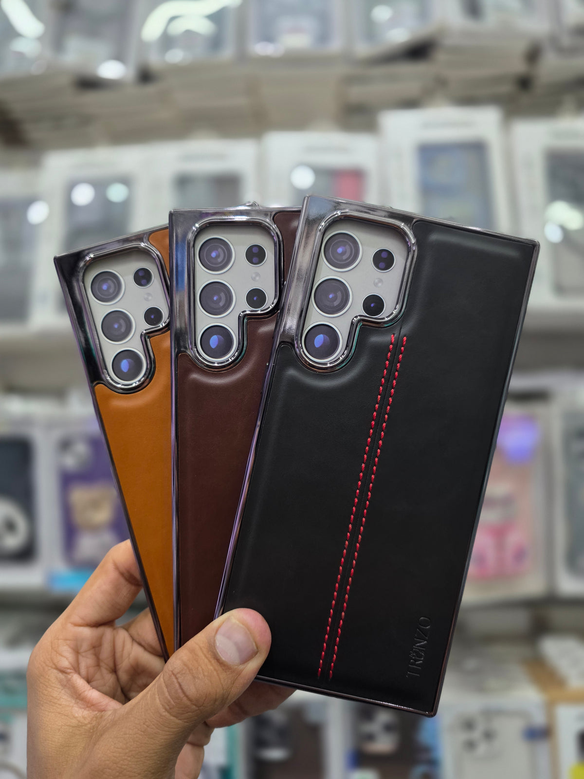 TRUNZO Classic Leather - Samsung S22 Ultra