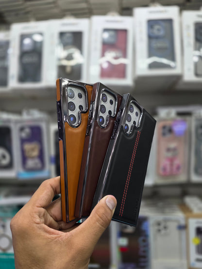 TRUNZO Classic Leather - Samsung S22 Ultra