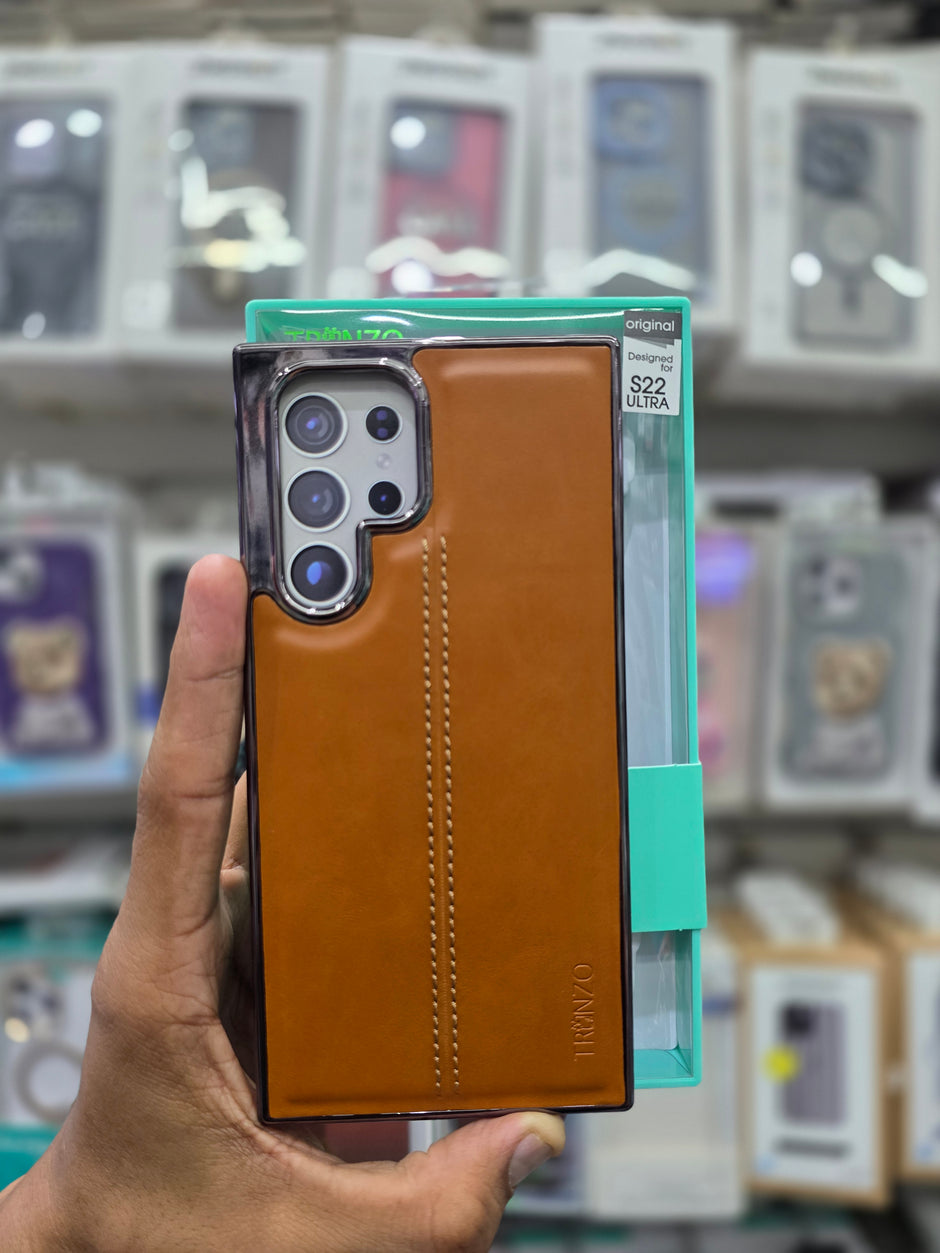 TRUNZO Classic Leather - Samsung S22 Ultra