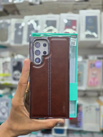 TRUNZO Classic Leather - Samsung S22 Ultra