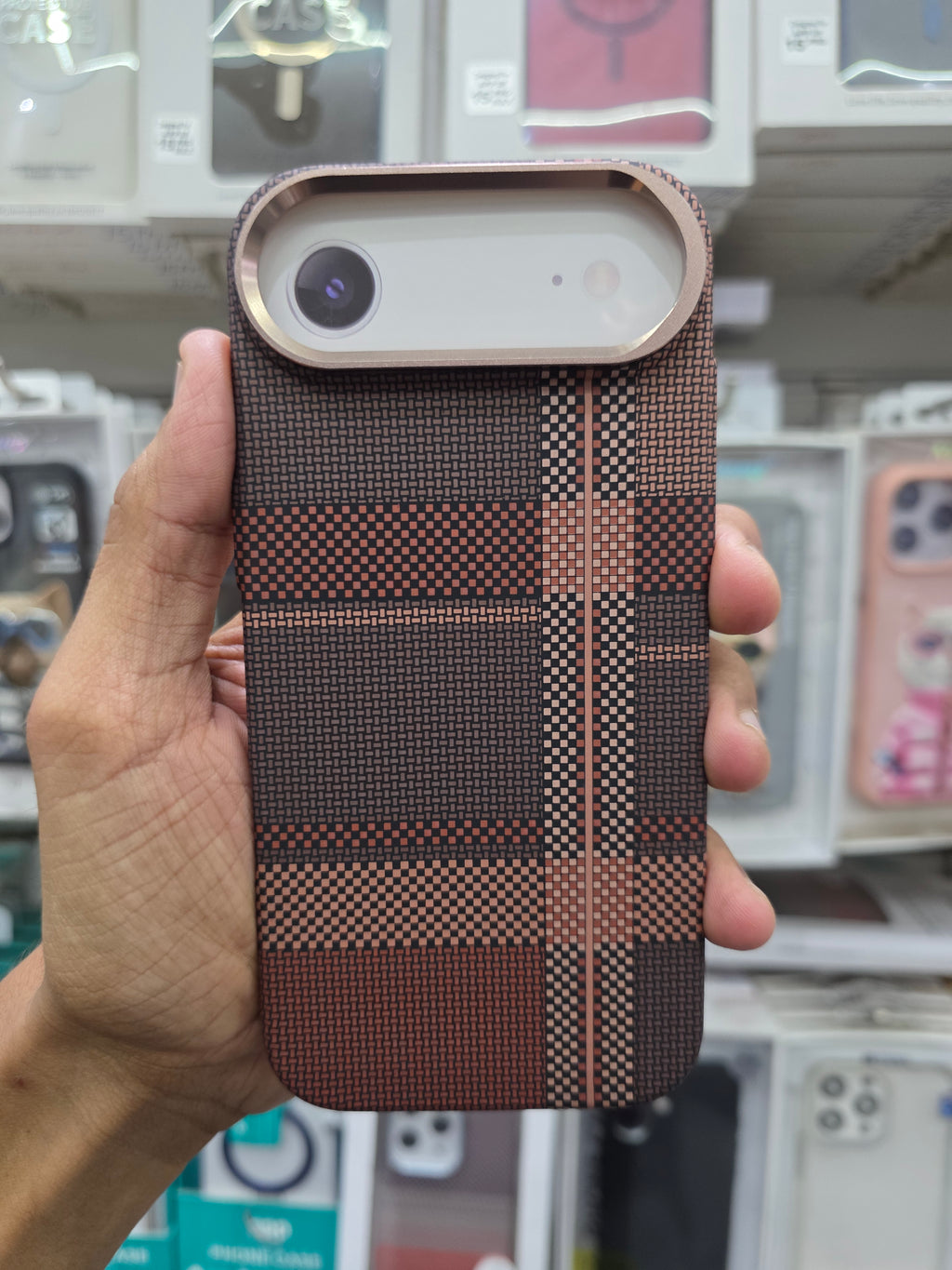 Luxo Carbon Fiber Magsafe Case - iPhone 17 Air Back Cover