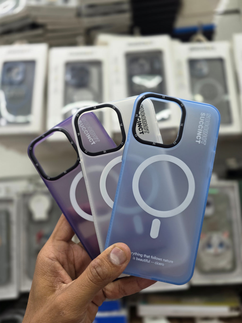 Jmookit Mate Magnetic Case - iPhone 15 Pro Max Back Cover