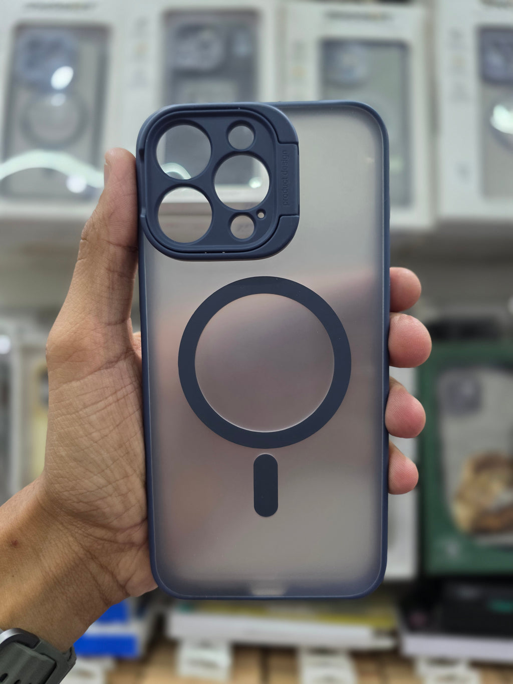 Jmookit Lenswing Magnetic Case - iPhone 15 Pro Max Back Cover
