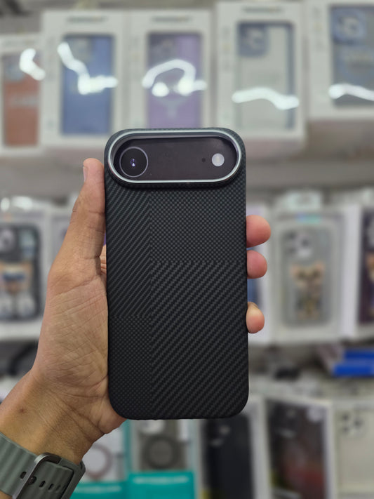 DFANS Carbon Fiber Texture Magnet Case - iPhone 17 Air
