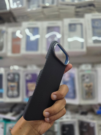 DFANS Carbon Fiber Texture Magnet Case - iPhone 17 Air