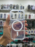 Rock Ribbed Glow Magnetic Case Cover - iPhone 17 Pro Max Back Cover