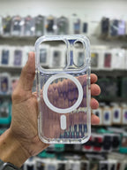 Rock Ribbed Glow Magnetic Case Cover - iPhone 17 Pro Max Back Cover