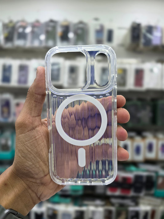 Rock Ribbed Glow Magnetic Case Cover - iPhone 17 Pro Max