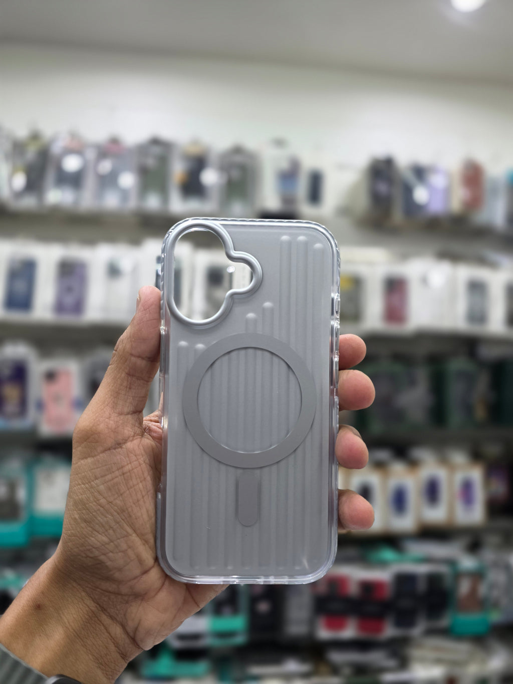 Rock Ribbed  Magnetic Case Cover - iPhone 17 Back Cover