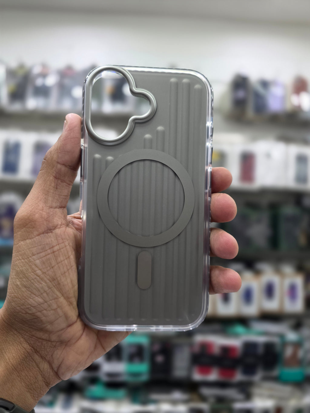 Rock Ribbed  Magnetic Case Cover - iPhone 17 Back Cover