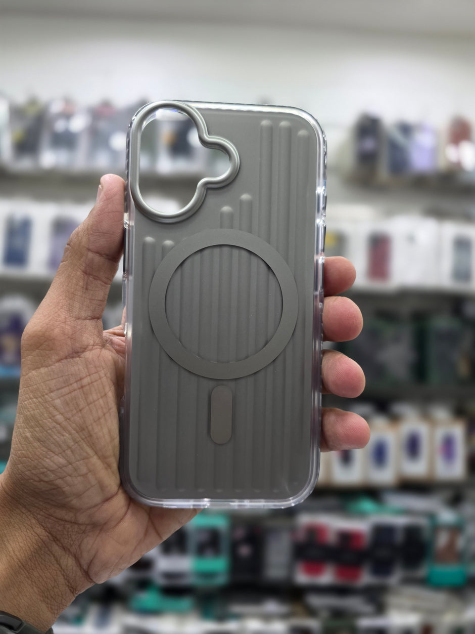 Rock Ribbed  Magnetic Case Cover - iPhone 17 Back Cover