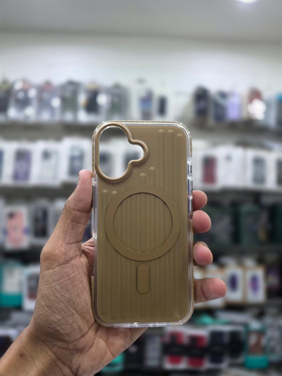 Rock Ribbed  Magnetic Case Cover - iPhone 17 Back Cover
