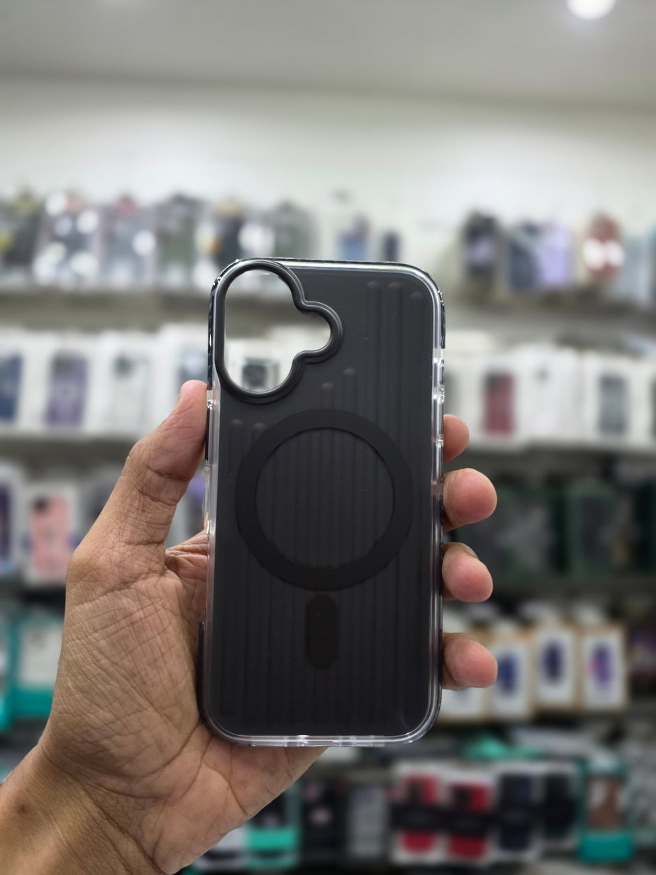 Rock Ribbed  Magnetic Case Cover - iPhone 17 Back Cover