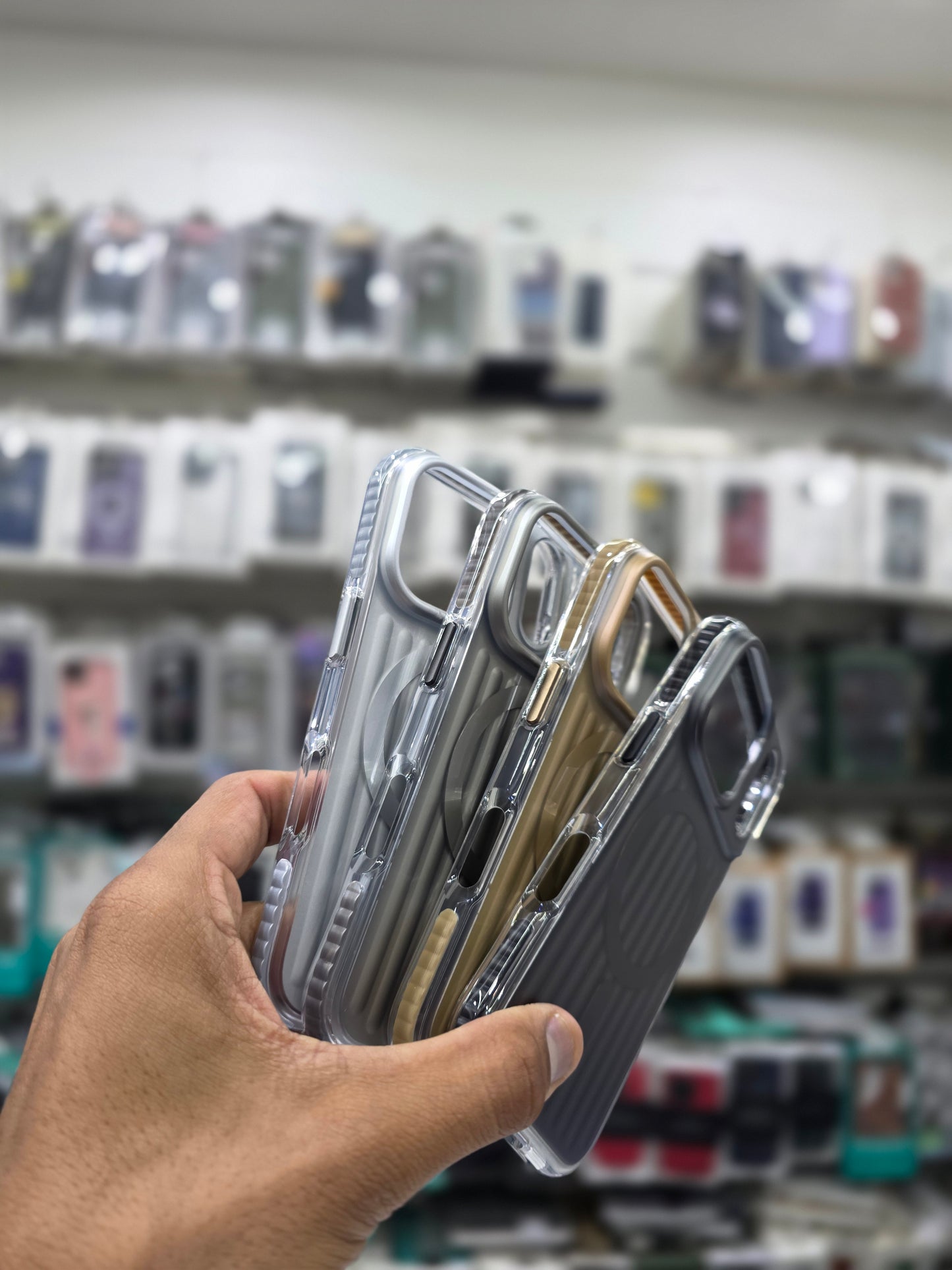 Rock Ribbed  Magnetic Case Cover - iPhone 17 Pro Max