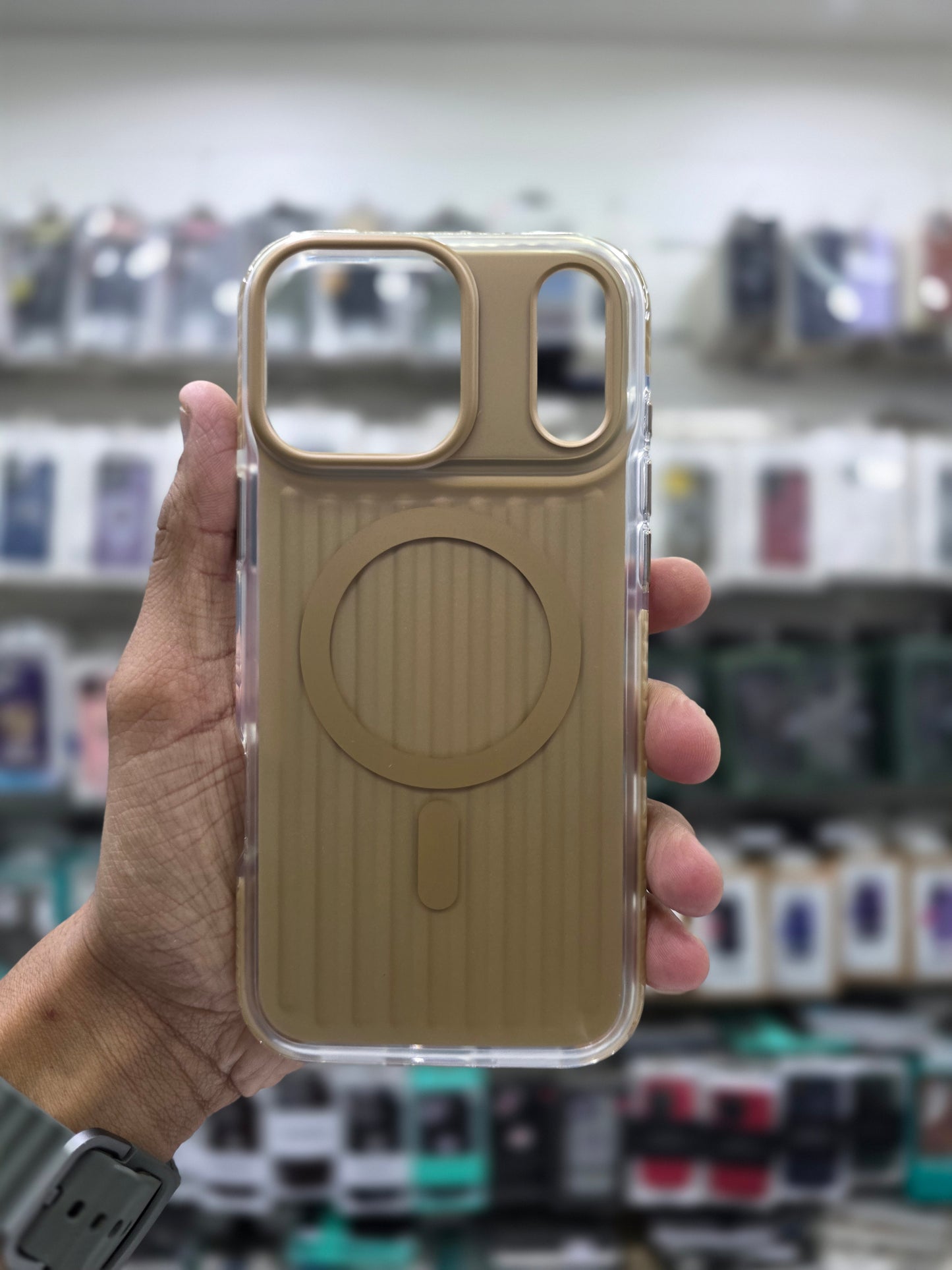 Rock Ribbed  Magnetic Case Cover - iPhone 17 Pro