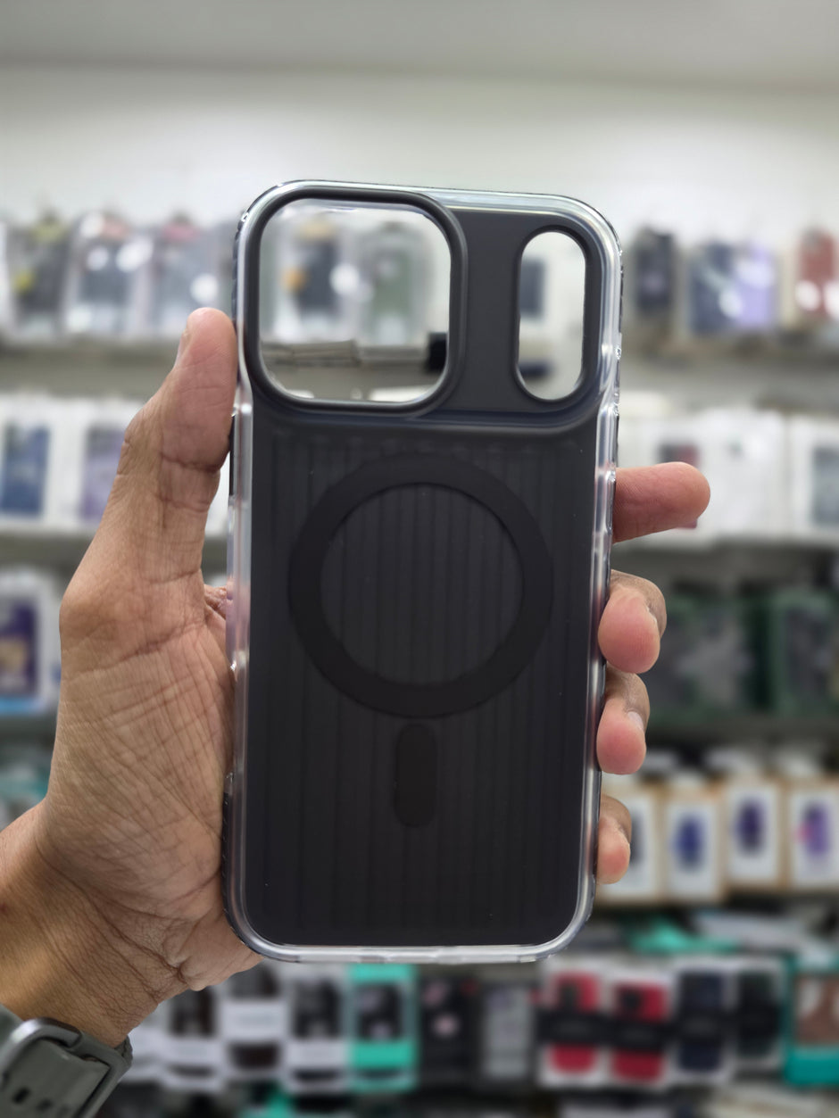 Rock Ribbed  Magnetic Case Cover - iPhone 17 Pro Back Cover