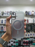 Rock Matte Series with Magnetic(Semi-Transparent ) Cover - iPhone 17 Back Cover