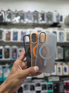 Rock Matte Series with Magnetic(Semi-Transparent ) Cover - iPhone 17 Back Cover