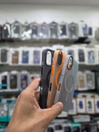 Rock Matte Series with Magnetic(Semi-Transparent ) Cover - iPhone 17 Back Cover
