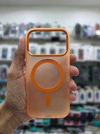 Rock Matte Series with Magnetic(Semi-Transparent ) Cover - iPhone 17 Pro Max Back Cover