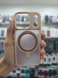 Rock Guard Touch Mate Magnetic Case With 360 Stand - iPhone 17 Pro Back Cover