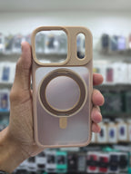 Rock Guard Touch Mate Magnetic Case With 360 Stand - iPhone 17 Pro Back Cover