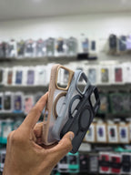 Rock Guard Touch Mate Magnetic Case With 360 Stand - iPhone 17 Pro Max Back Cover