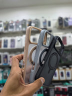 Rock Guard Touch Mate Magnetic Case With 360 Stand - iPhone 17 Pro Max Back Cover