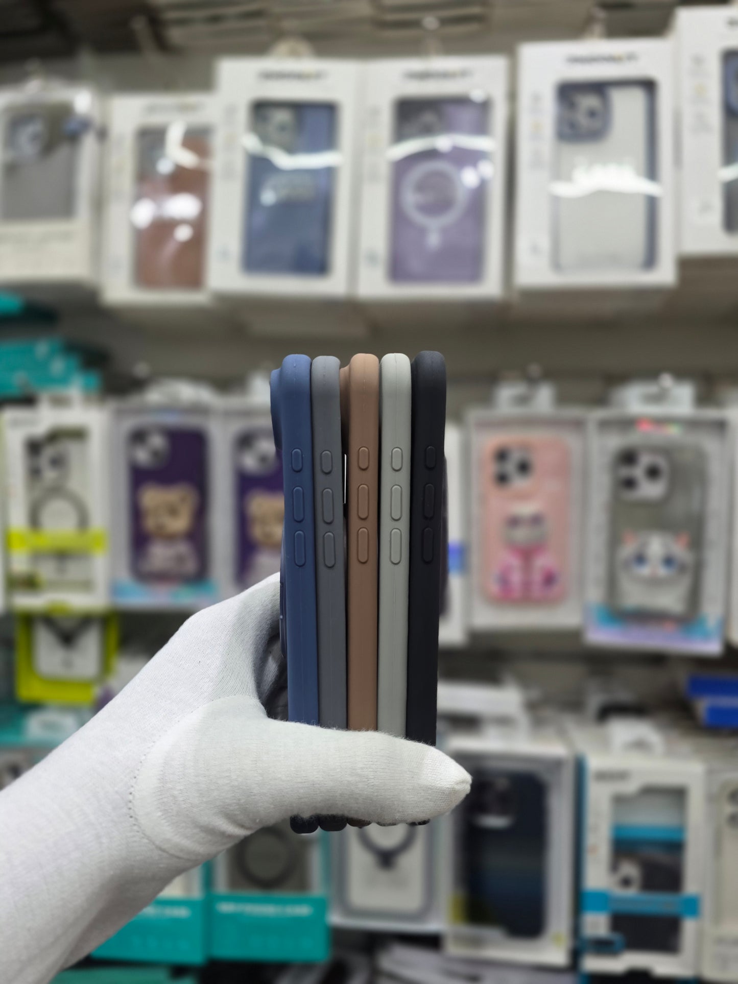 Silicone MagSafe Case with 360° Ring Holder - iPhone 17 Air