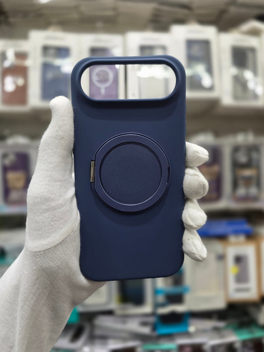 Silicone MagSafe Case with 360° Ring Holder - iPhone 17 Air
