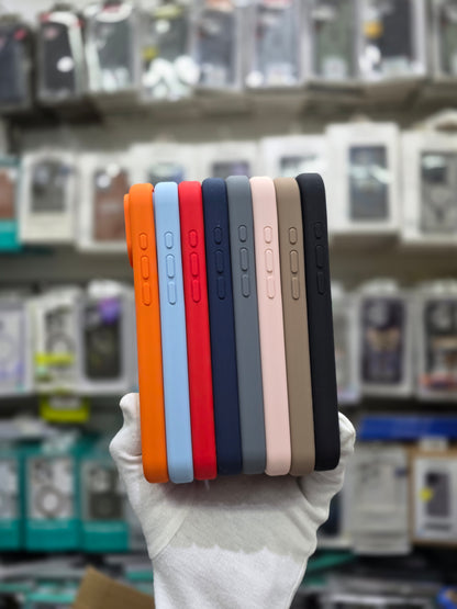 J-CASE Premium Soft Liquid Silicone with Bracket & Magsafe - iPhone 17 Pro